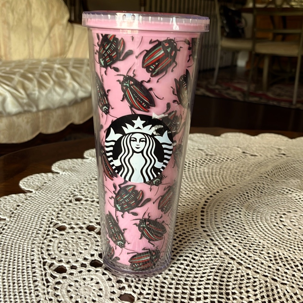 Rare Starbucks Beetle Tumbler